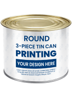 Hộp thiếc tròn in đựng thực phẩm 1.8KG D603 (Φ153x114)